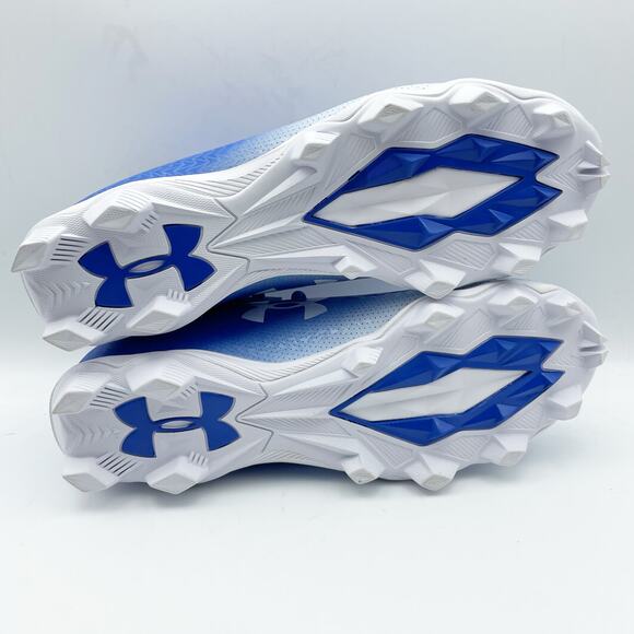 Under Armour Mens Spotlight Fran RM 4.0 Cleats US 11.5M EU 45.5 White Blue EUC - Picture 10 of 12